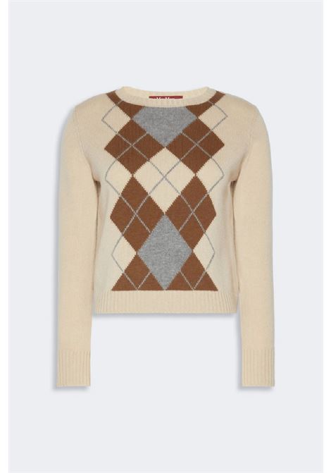 Maglia in lana e cachemire Argyle MAX MARA Studio | 2626366082600001